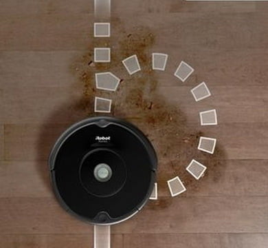 iRobot Roomba 606. Определение загрязненных участков