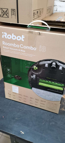 Робот-пылесос для сухой и влажной уборки Roomba i8 - Уцененный товар