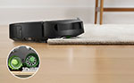 Схема работы режима Carpet Boost iRobot Roomba i7